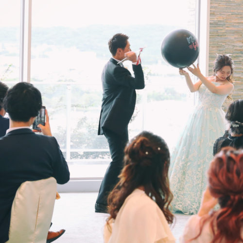 コンセプトはゲストに楽しんでもらえるような結婚式・・・★