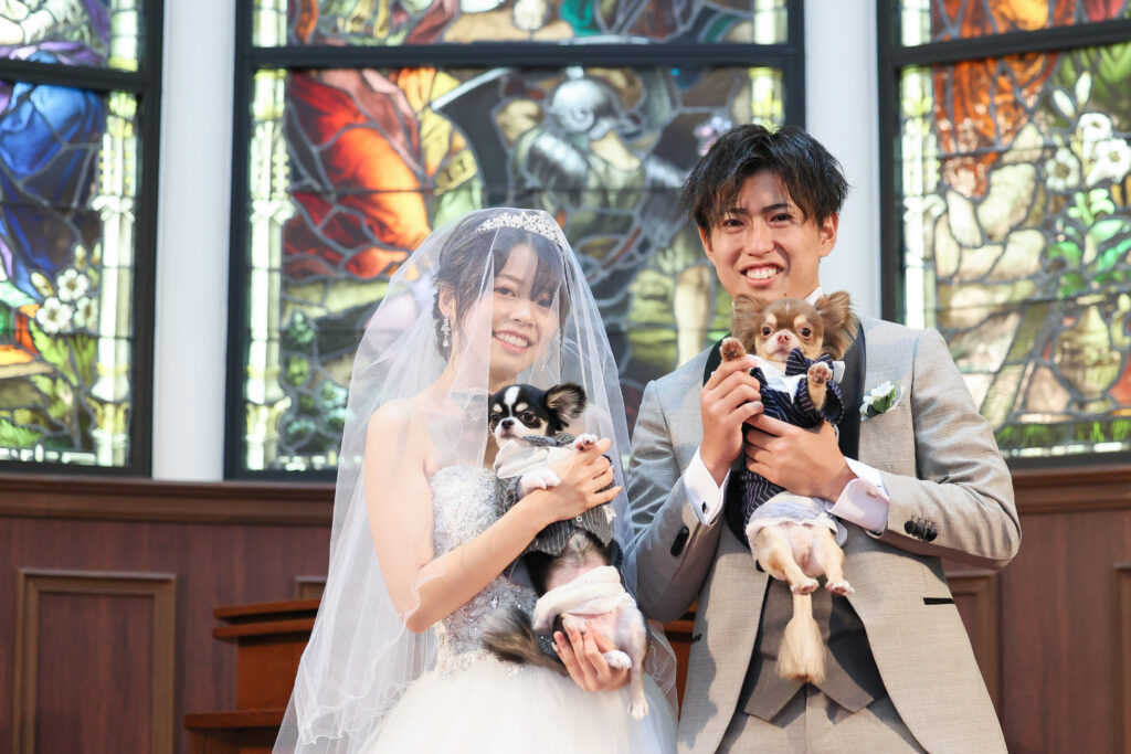 大好きな愛犬と～ペット婚～